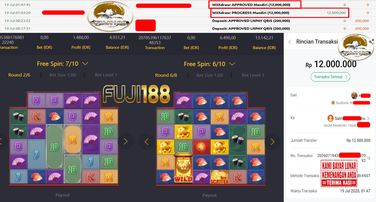 SLOT GACOR: Gampang Menang, Ini Bukti Situs Terbaik Di Fuji188