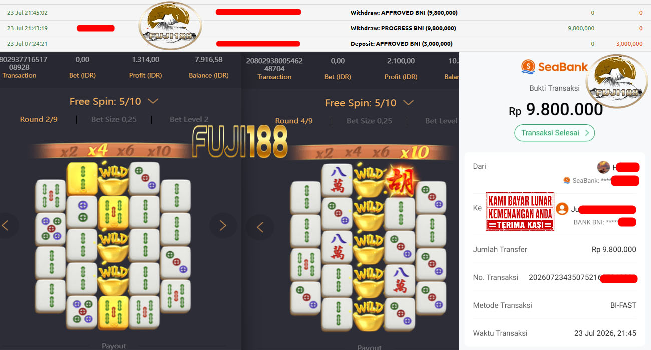 SLOT GACOR: Gampang Menang, MAHJONG WAYS2 Situs Terbaik Di Fuji188