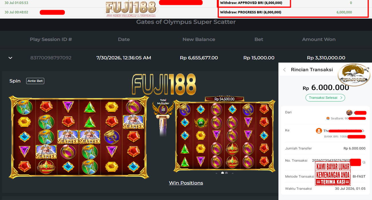 SLOT GACOR: Gampang Menang, Terbukti Di Situs Fuji188