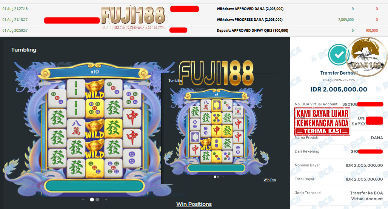 SLOT GACOR: Gampang Menang, Terbukti Di Situs Fuji188