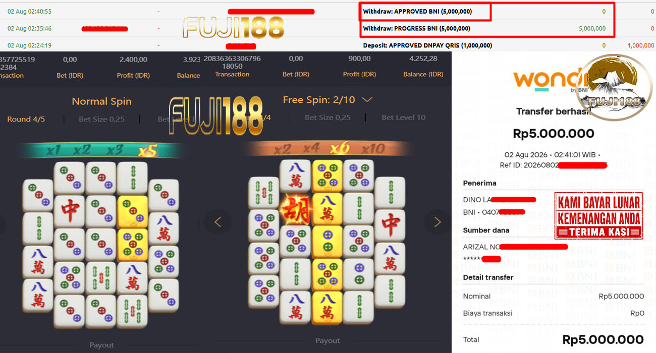 SLOT GACOR: Gampang Menang, Terbukti Di Situs Fuji188