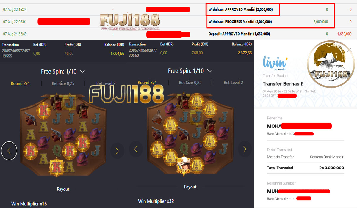 SLOT GACOR: Gampang Menang, Terbukti Di Situs Fuji188